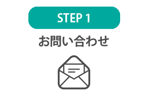 STEP1：お問い合わせ